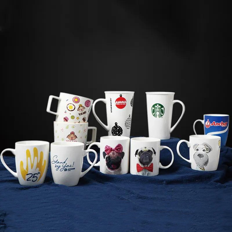 Factory Supply Wholesale Cheapest White Sublimation Mug Free Sample Porcelain Delicate Cup – Ceramics Cups and Ceramics Mug price