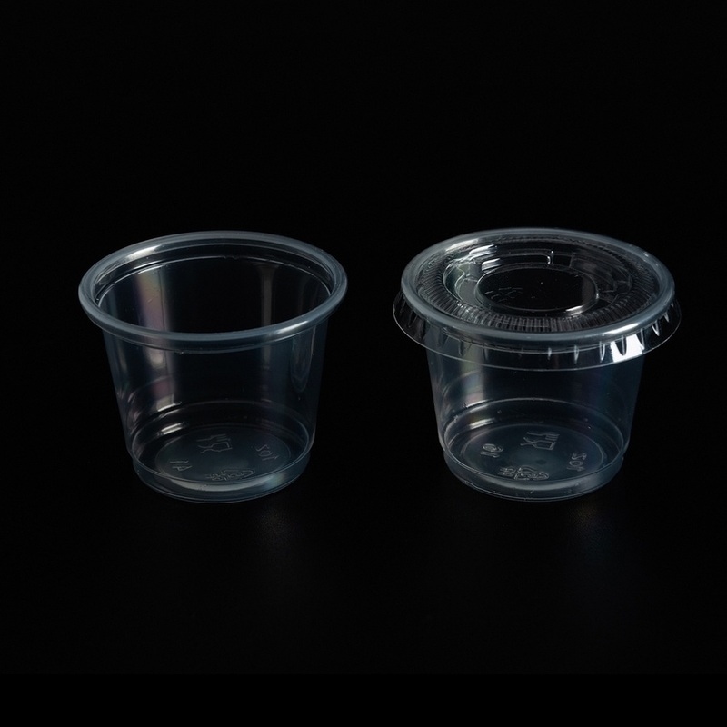 Lightweight 1oz 30ml Volume Disposable Plastic PP Material Stackable Sauce Cup – Sauce Cup and Plastic Sauce Cup price