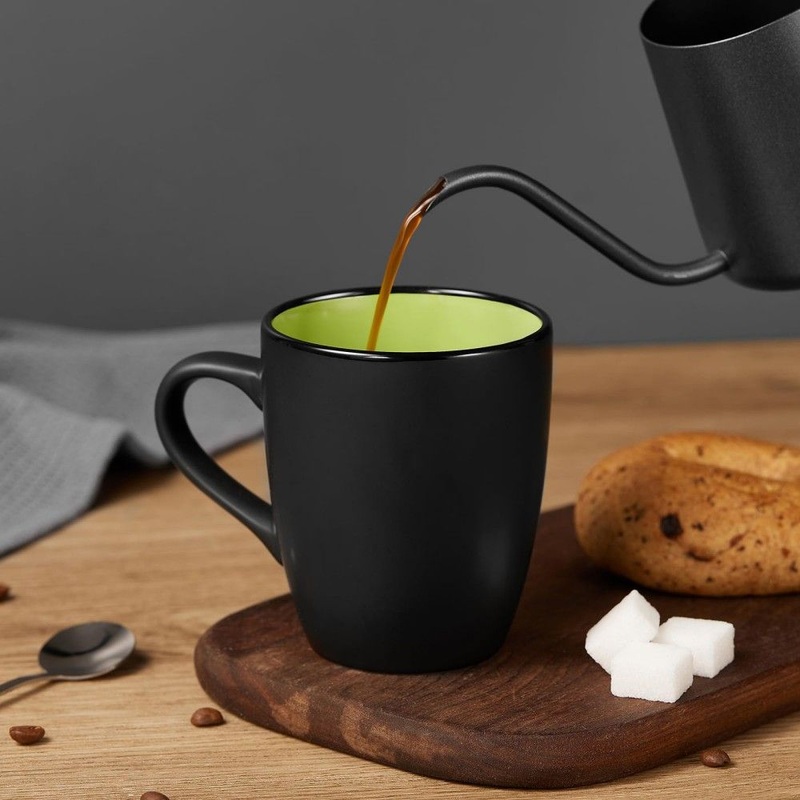 Scandinavian Simple Design Bone China Ceramic Cup High-End Modern Style Color Glaze Hot Thermal Tea Mug Dishwasher Safe for – Ceramic Mug and Mugs Ceramic price