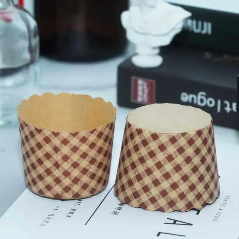 Small Cup Oil-Proof Cake Cupcake Paper Tray Baking Paper Tray Bread Paper Cup Muffin Cup Baking Soft Tray – Paper Baking Cups and Muffin Cupcake price