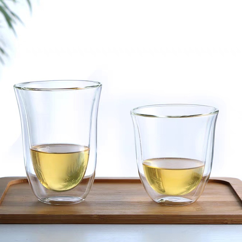 Wholesale Unique Design Glass Mugs Transparent Glass Coffee Mug for Tea Wine Water Drinking Borosilicate Glass Cup Glassware Bell Mouth Cup – Bell Mouth Mug and Glassware Mugs price