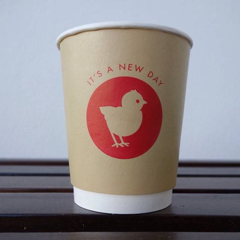 12oz 16oz High Quality Black Disposable Double Wall Paper Cup – Double Wall Paper Cup and Black Disposable Paper Cup price