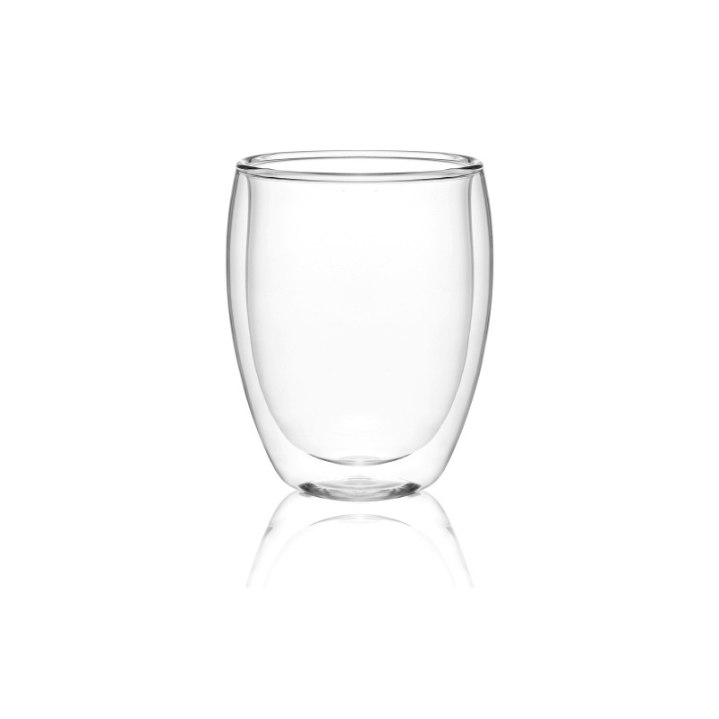 350ml Elegant Double Wall Coffee Cups – Clear Borosilicate Glass – Double Wall Glass Cup and Heat-Resistant Glass Cup price