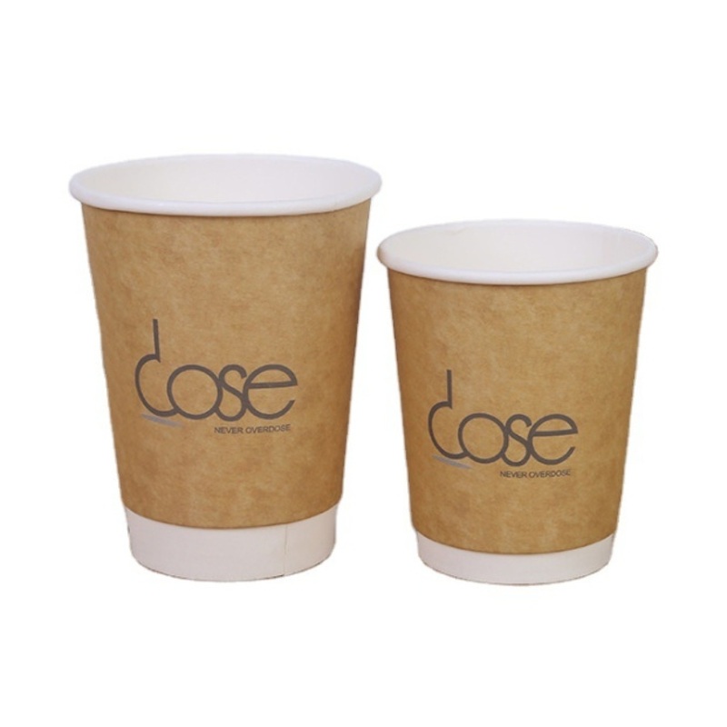 4oz 6oz 8oz 10oz 12oz Paper Cup Case Round 8oz Single Double Paper Cup Gold Color Soup Custom Logo Insulated Paper Hot Coffee Cup – Coffee Paper Cup and Hot Drink price