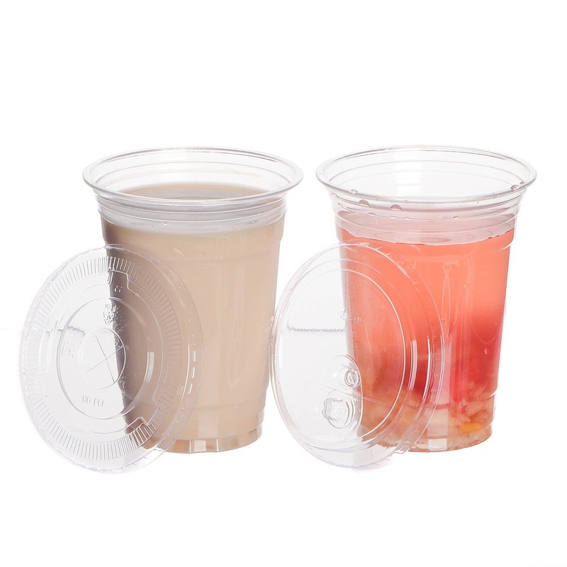 Bubble Plastic Tea Cup 360ml/500ml/600ml Disposable Transparent PP Plastic Cup – Single Wall Plastic Cup and Cold Drink Cup price