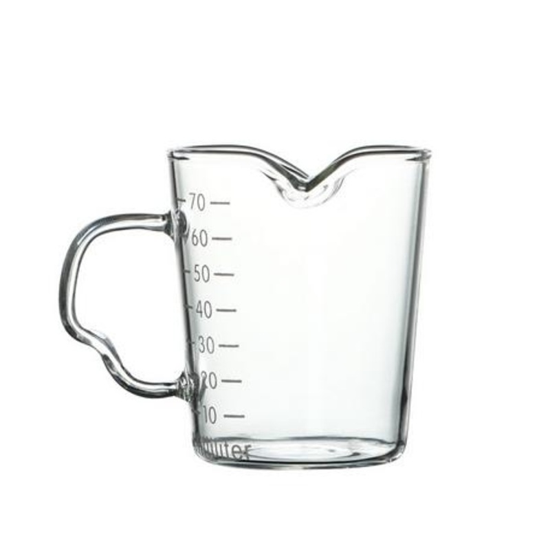 Creative Thickened Single Wall Glass Double Spout Milk Cup Home Measuring Cup – Measuring Cup with Spout and Coffee Cup with Scale price