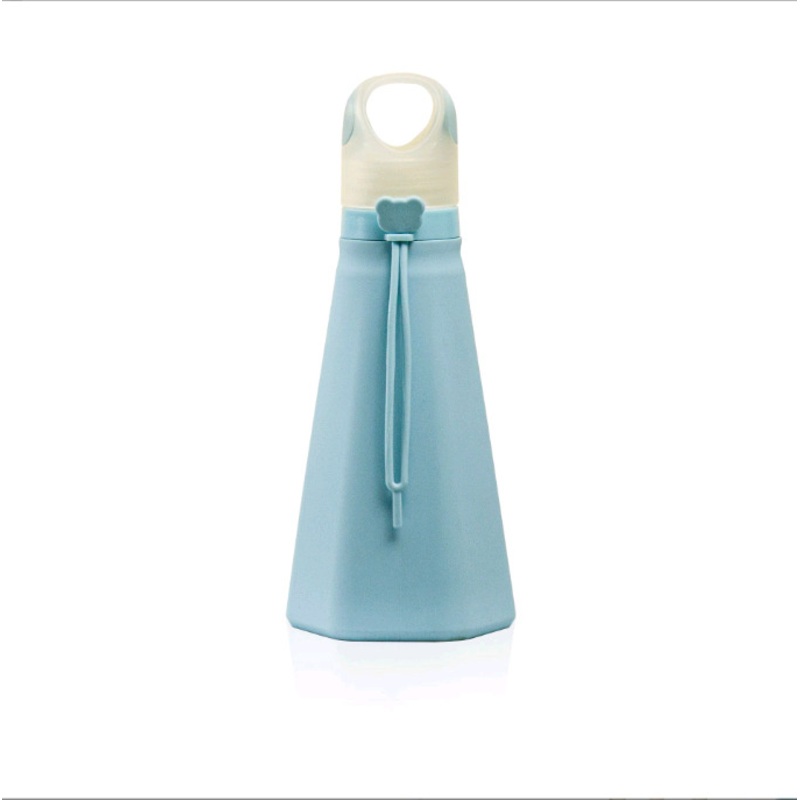 Custom Drinkware 600ml Leakproof Collapsible Silicone Travel Bottle for Outdoor Travel Sport Drink Water Bottle – Sport Water Bottle and Drinking Bottle price