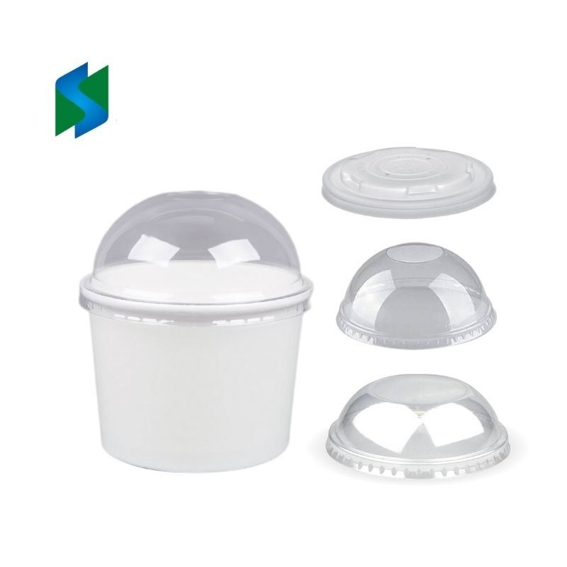 Joshun Wholesale Ice Cream Paper Cup Sets 4oz 8oz 12oz 16oz Virgin Pulp Paper Ice Cream Cup with Coatings – Kraft Paper Cup and Ice Cream Paper Cup with Paper Lid price