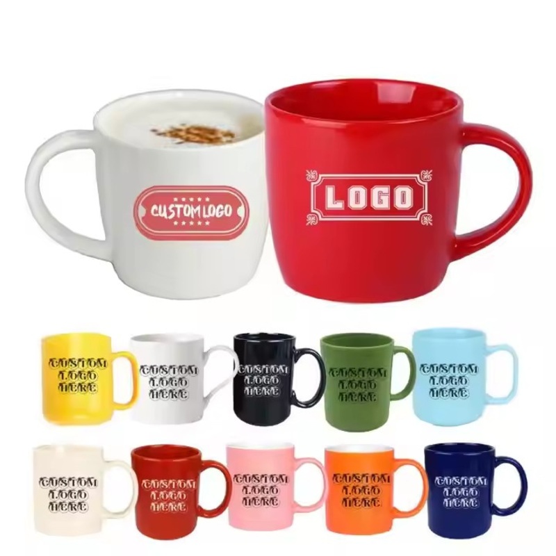 Modern Design Smooth Ceramic Dishwasher Microwave Safe Colorful Porcelain Coffee Mugs Cups – Coffee Mugs Cups and Custom Ceramic Mug price
