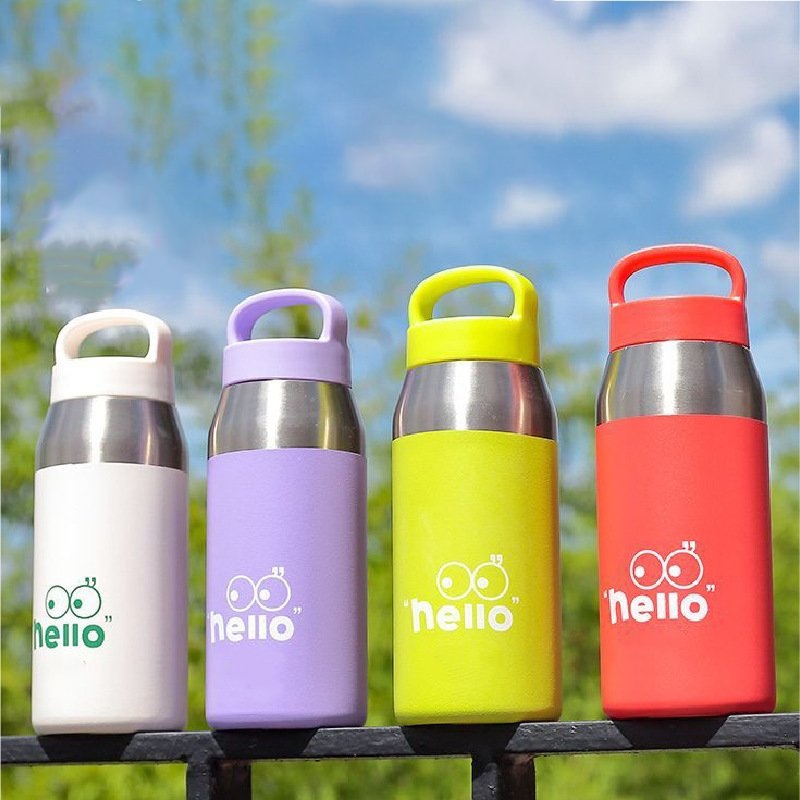Thermal Cup with Elegant Appearance, High-Quality Stainless Steel, Portable for Girls and Students, Small Size, Large Capacity, Simple Design, Mini Portable Wat – Bottle and Water Bottle price