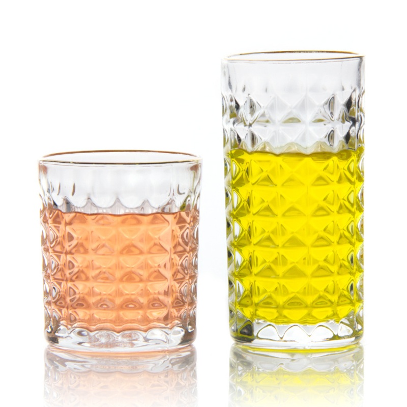 Wholesale 200ml Glass Whiskey Cup Water Cup – Whisky Cup and Whisky Glass Tumbler price