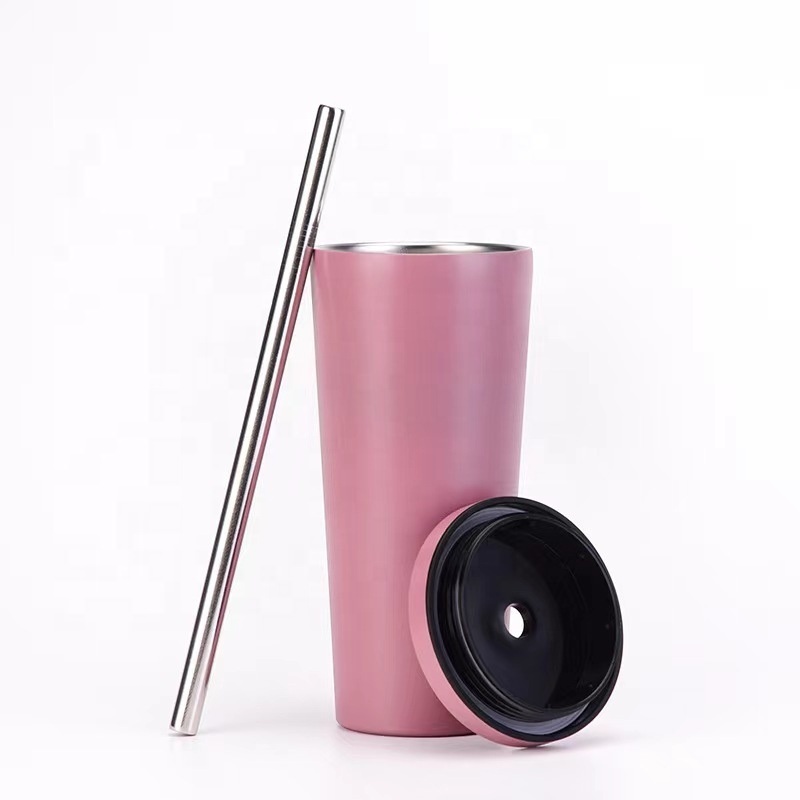 Wholesale Bulk Custom Logo Insulated Tumbler Stainless Steel Tumbler with Straw and Lid – Double Walled and Metal Tumbler price