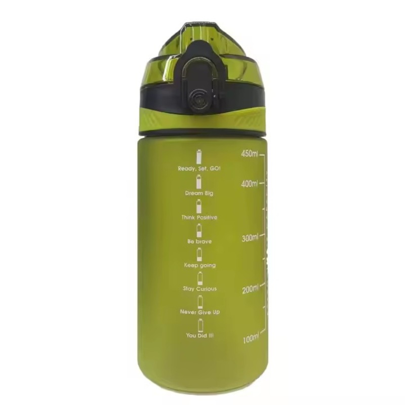 Wholesale Plastic Kids Water Bottles BPA Free Sports Bottle Clear Travel Leakproof Tritan Students Drink Water Bottle with Straw – Sport Water Bottle and Tritan BPA Free Kid Water Bottle price