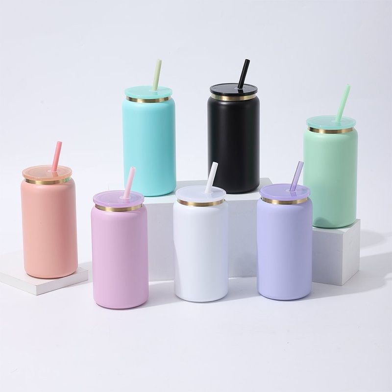 16oz Double Walled Vacuum Insulated Gold Stainless Steel Cups – Double Insulated Mug and Stainless Steel Mug price