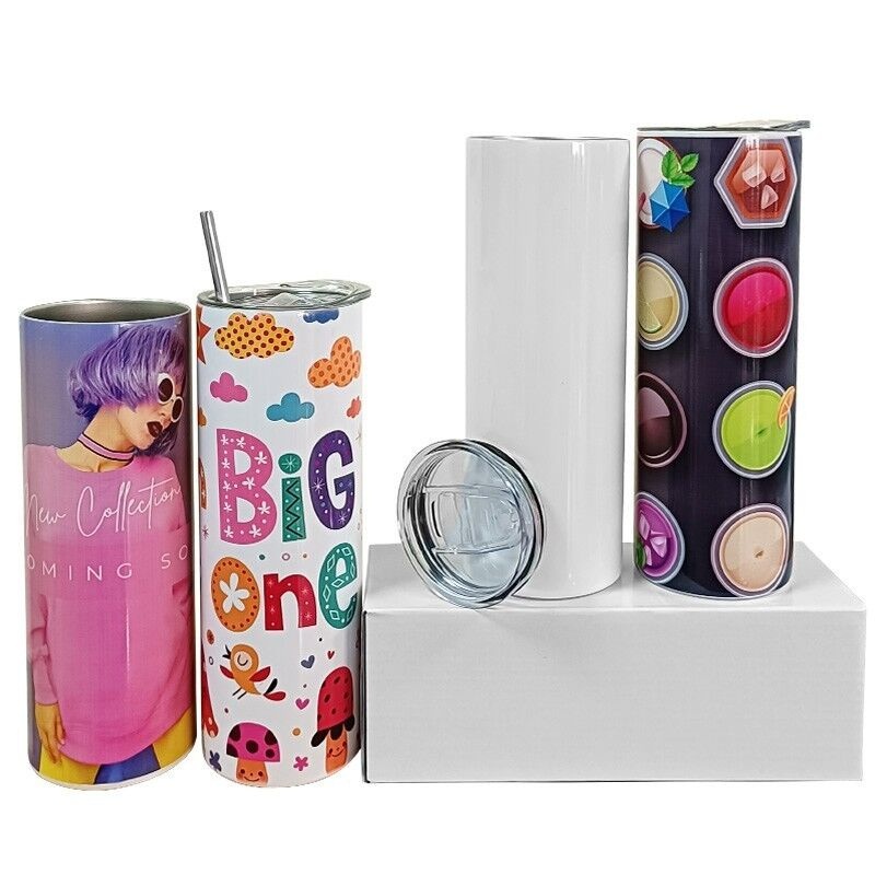 20oz Double Walled Vacuum Insulated Skinny Blank Sublimation Straight Tumbler – Printing and Sublimation price