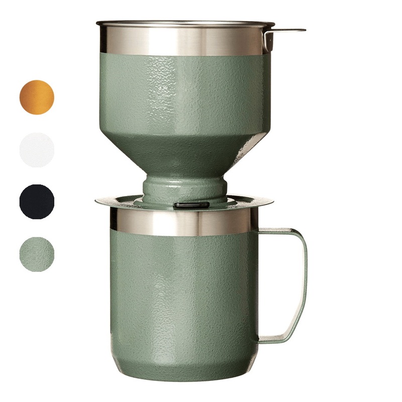 Camp Coffee Pour Over Set Outdoor Stainless Steel Coffee Custom Mug Outdoor 304 Stainless Steel Hand Coffee Filter – Vacuum-Flask-Thermos and Sports Water Bottle price