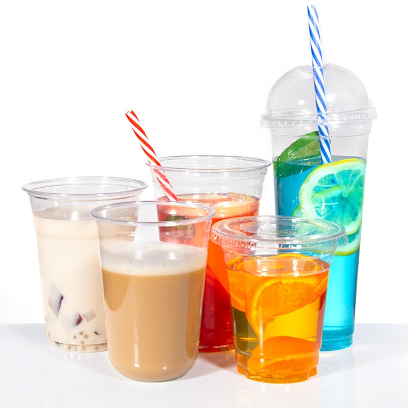 Custom 90mm 95mm 98mm Caliber Plastic/PP Coffee Juice Cup with Lid – Pet Cup and Plastic Cup price
