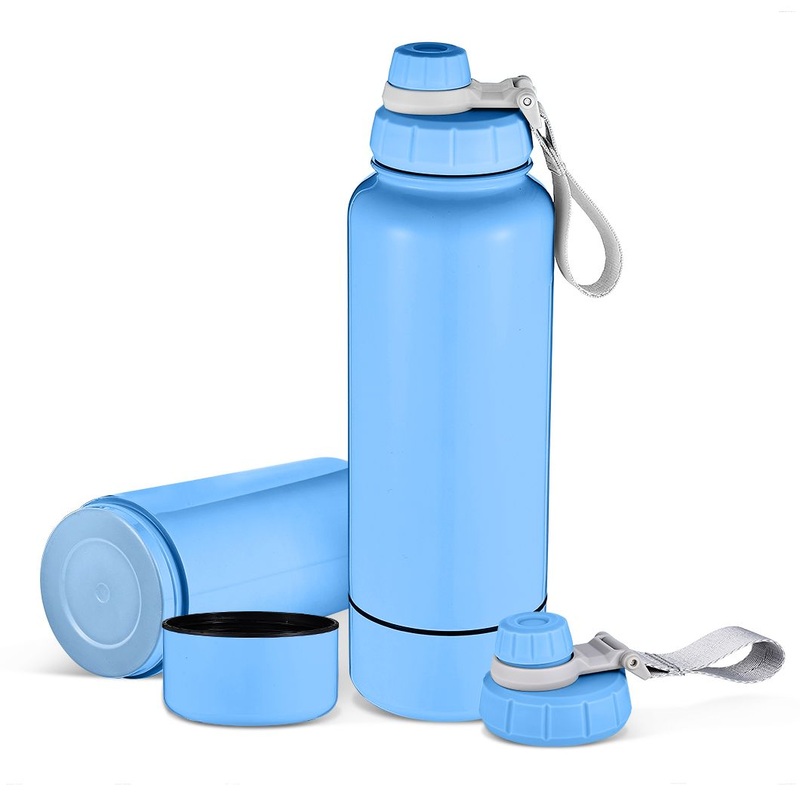 Everich ODM 32 Oz 2 in 1 Stainless Steel Pet Dog Travel Water Bottle with Container – Double Wall Stainless Steel and Vacuum Insulated Flask price