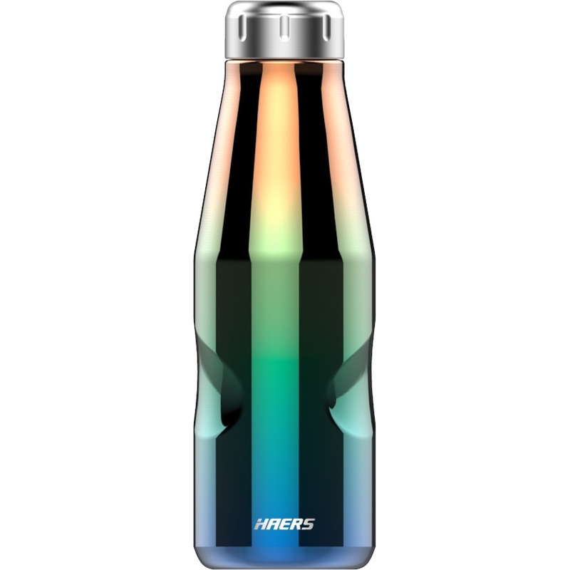 Haers 18/8 Stainless Steel Vacuum Flask BPA Free Leakproof Sports Reusable Double Wall Water Bottle – Stainless Steel Water Bottle and Vacuum Flask price