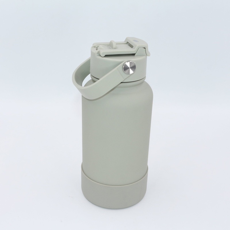 Stainless steel colorful custom water bottle with handle for Outdoor travel – Stainless steel bottle and vacuum water bottle price