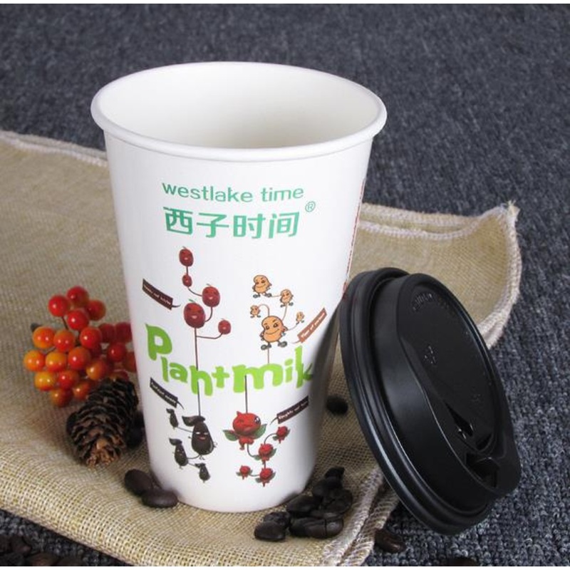 100% Biodegradable Custom OEM Disposable Cold Tea Mug Paper Cups – Disposable Cups with Handle and Single Wall Cups with Handle price