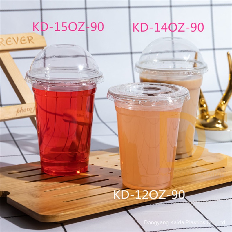 12oz-90mm Small Boba Cup Plastic Cup with Lid – Plastic Cup and Beverage Cup price