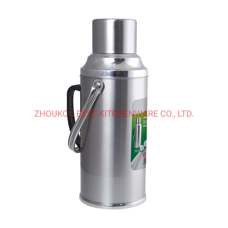 2L 3.2L Stainless Steel Vacuum Glass Lined Flask with Stopper – Vacuum Flask and Plastic Flask price