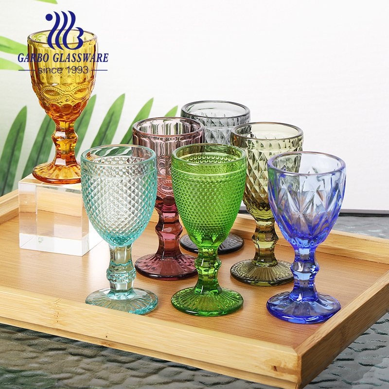 325ml Elegant Retro Solid Color Glass Goblet Stemware Dishwasher Safe Cup – Solid Cup and 325ml Dishwasher Safe Glass price