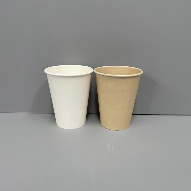 Customized Printed Single Wall Paper Double Wall Cup Coffee Paper Cup Packaging Disposable Paper Cup – Custom Color Printing Cups and Customized Disposable Paper Cups price