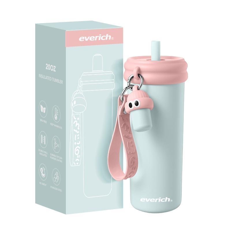 Everich 580ml 18/8 Stainless Steel BPA Free Water Bottle with Spiral Dust Cap and Storage Compartment – Water-Bottles and Stainless Steel Water Bottle price