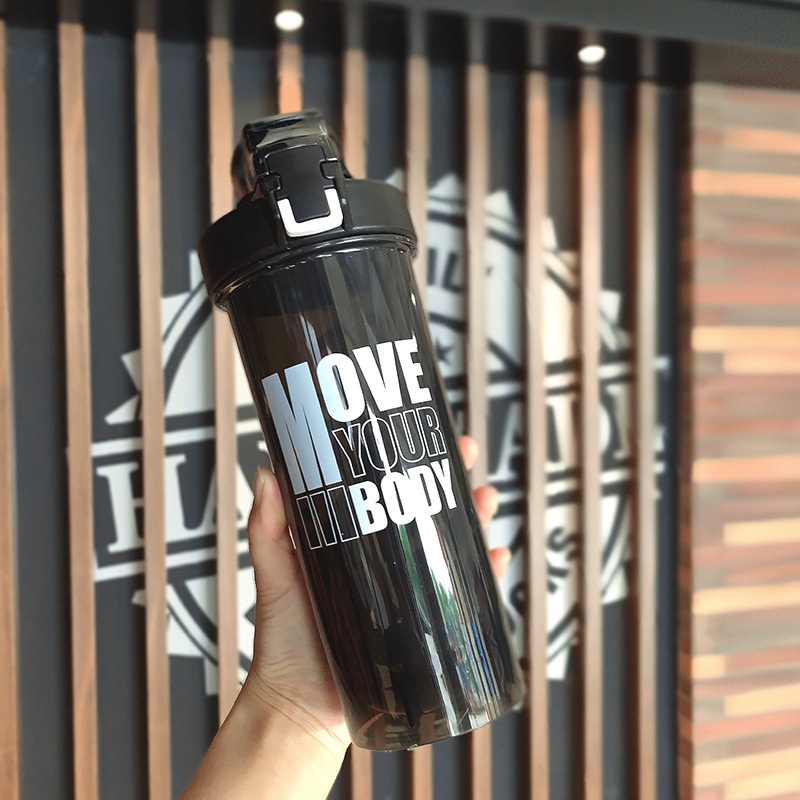 Hot Selling Plastic Fitness Sport Water Bottle Straight Gym Marker Plastic Water Bottle with Straw – Sport Water Bottle and Shaker Water Bottle price