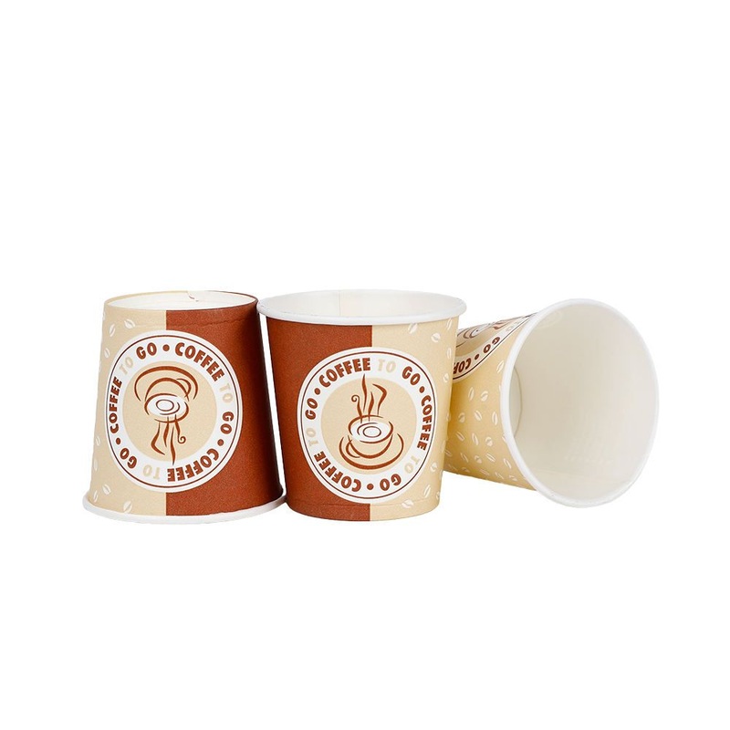 Single Wall Paper Cup Cheap Price Various Size to Choose 4 Oz Compostable Single Wall Paper Cup for Hot Drink Coffee Yogurt – 4oz Paper Cup and Paper Coffee Cup price