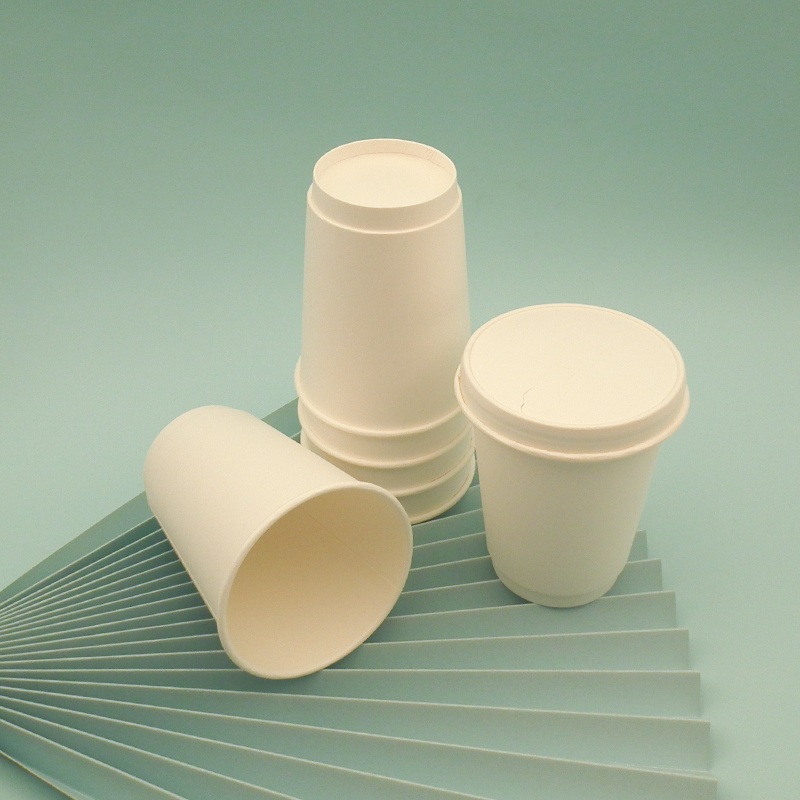 Wm419 8oz PE Coated Paper Wholesale Eco Friendly Compostable Disposable Double Wall Paper Cups for Hot Coffee and Tea – Cup and Paper Cup price