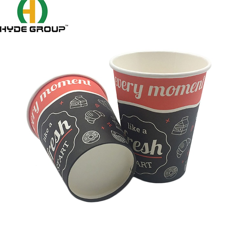 12oz Disposable Paper Cups Single Wall Paper Cups for Hot Drinks – Paper Cups and 12oz Disposable Tea Cups price