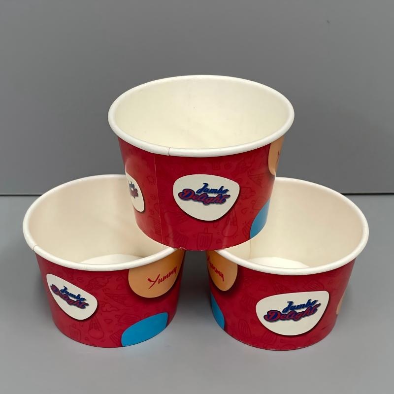 3oz-12 Oz Disposable Ice Cream Paper Gelato Cups with Lid Disposable Paper Frozen Yogurt Cup – Disposable Ice Cream Cups and Ice Cream Container price