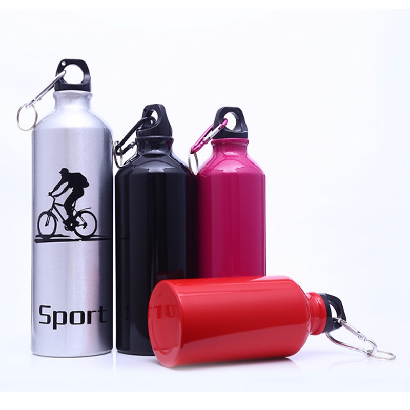 600ml Wholesale Cheapest Factory Price Drinkware Type Custom Aluminum Water Bottles – Aluminum Water Bottle with Carabiner and Aluminum Single Wall Water Bottle Carabiner price