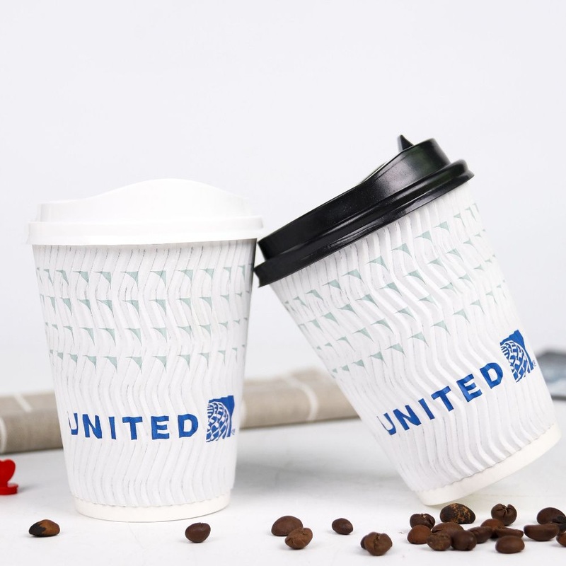 8 Oz /12oz/ 16oz/ Disposable Ripple Wall Paper Coffee Cups From Factory – Ripple Wall Paper Cup and Paper Cup price