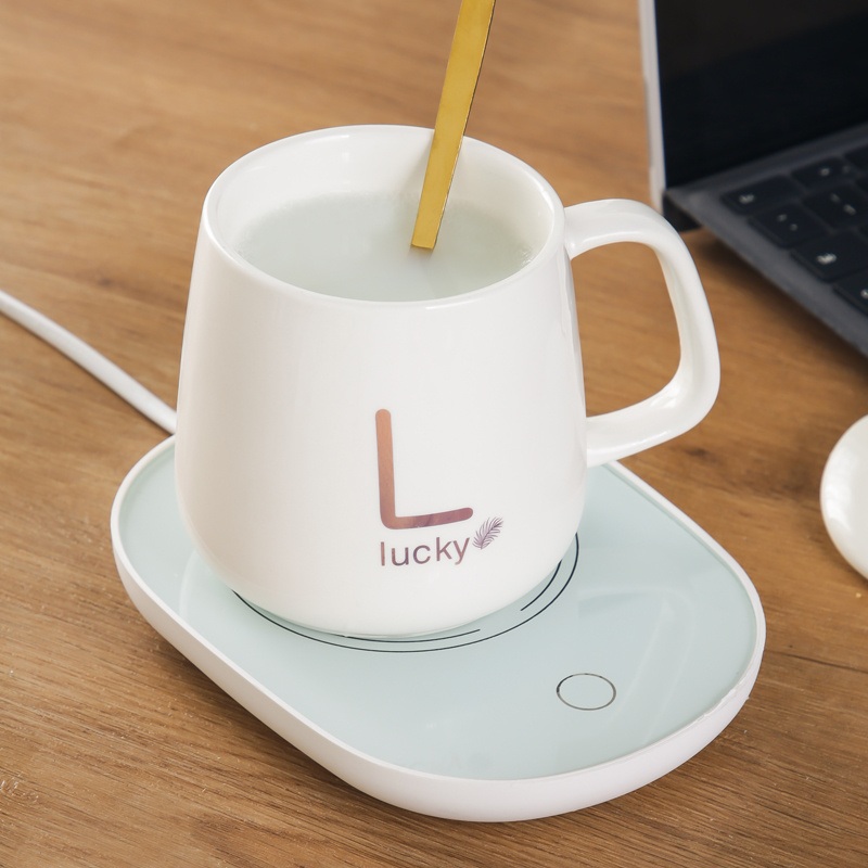 Auto-Heating Ceramic Travel Cup & Charging Pad – Gift Set – Ceramic Cup and Coffee Cup price