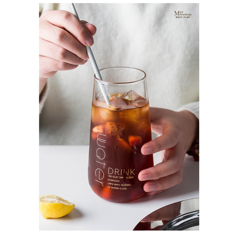 Clear Borosilicate Glass Drinking Cola Juice Ice Water Use Cups – Water Cup and Water Drip Shape Cup price