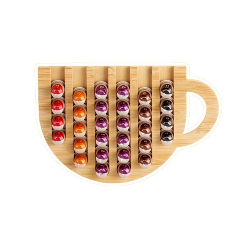 Cup Shape -Coffee Capsule Display Stand -23PCS – Storage Rack and Shelf price