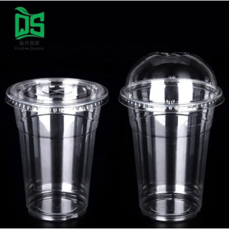 Disposable Biodegradable PLA Clear Cups with Lids Party Cups Various Size Drink Cups – Coffee Cup and Paper Cup price