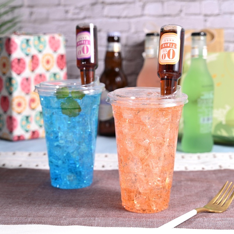 Disposable Split Plastic Cold Juice Cup Takeaway 9 Oz Clear Party Cups Plastic – Pet Cups and Plastic Cups price