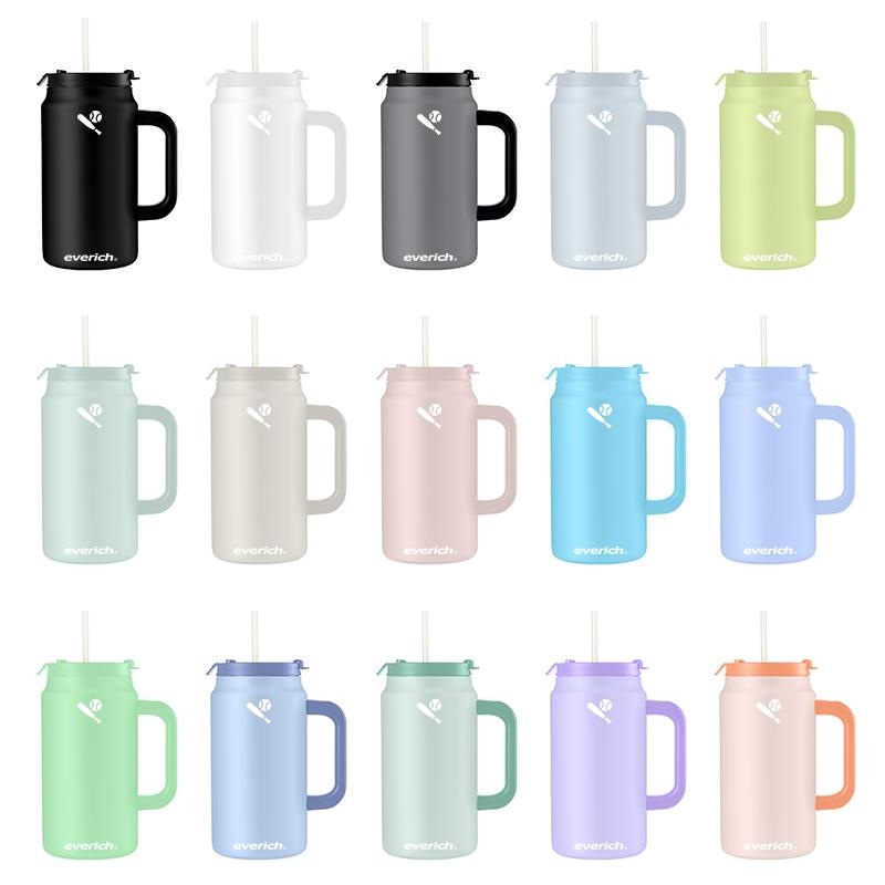 New Design 50oz Stainless Steel Tumbler Water Bottle with Straw Flip Lid for Outside – Stainless Steel Tumbler and Tumbler price