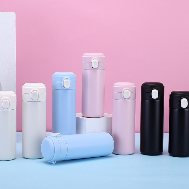 New Simple Sport Water Bottle Double Wall Stainless Steel Vacuum Thermoses Flasks with Flip Lid Amazon Top Seller 2023 – Water Bottles and Drinkware price