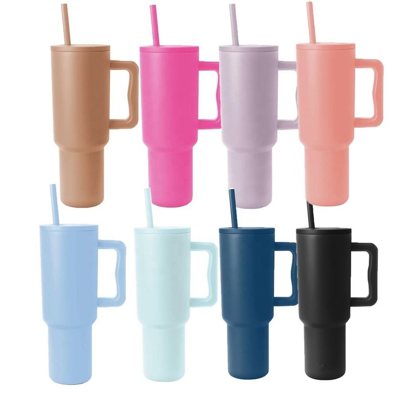 Simple Modern 40oz Double Wall Stainless Steel Car Thermal Cup Iced Coffee Cup Vacuum Insulated Travel Tumbler with Handle and Straw – Vacuum Insulated Tumbler and Thermal Tumbler price