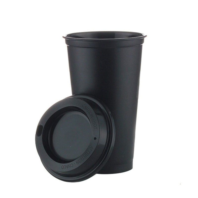 Thermal Reusable with Lid Mug PP Coffee Cup Tumbler Personalized – Reusable Coffee Cup with Lid and Coffee Mug Tumbler price