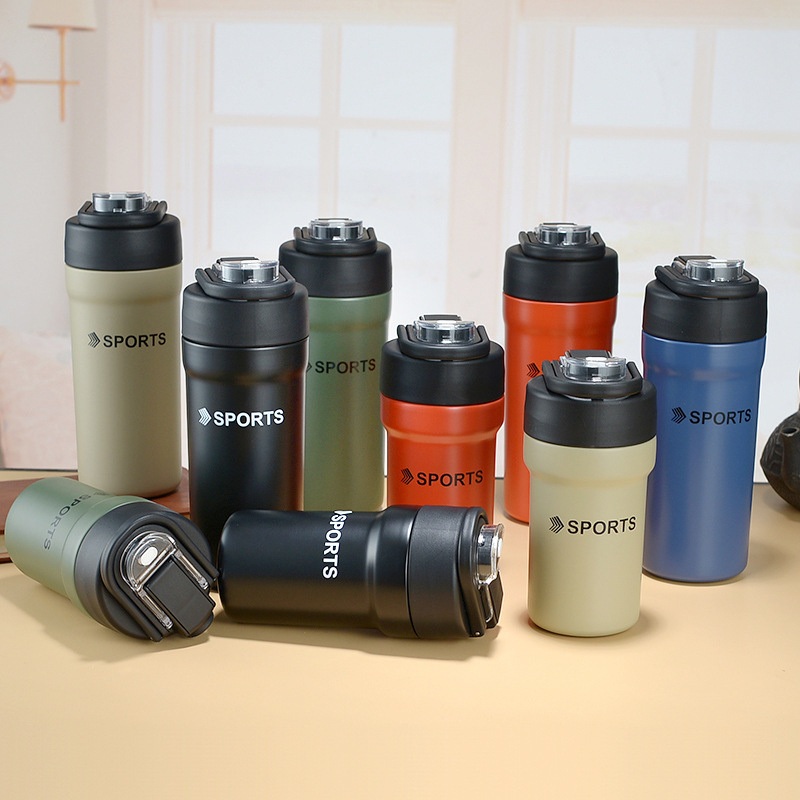 Top Seller 16oz Sublimation Blanks Skinny Tumbler Double Walled Stainless Steel Cola Motivation Water Bottle with Lid – Mug Cup and Custom Mug price