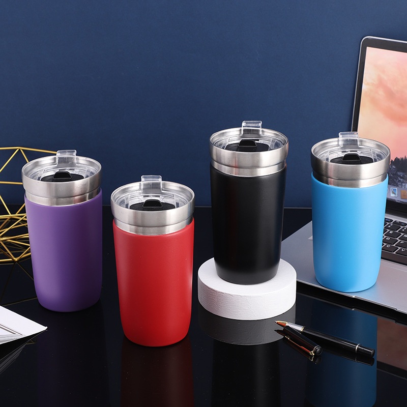 500ml Eco Friendly Double Wall Stainless Steel Travel Coffee Mug Reusable Tumbler Cup – Coffee Mug and Stainless Steel Coffee Mug price