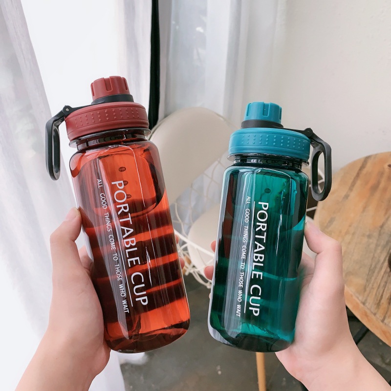 600ml 800ml 1000ml Outdoor Eco-Friendly Drinking Bottle Unisex BPA Free Plastic Sport Water Bottle with Handle – Outdoor Water Bottle and BPA Free Water Bottle price