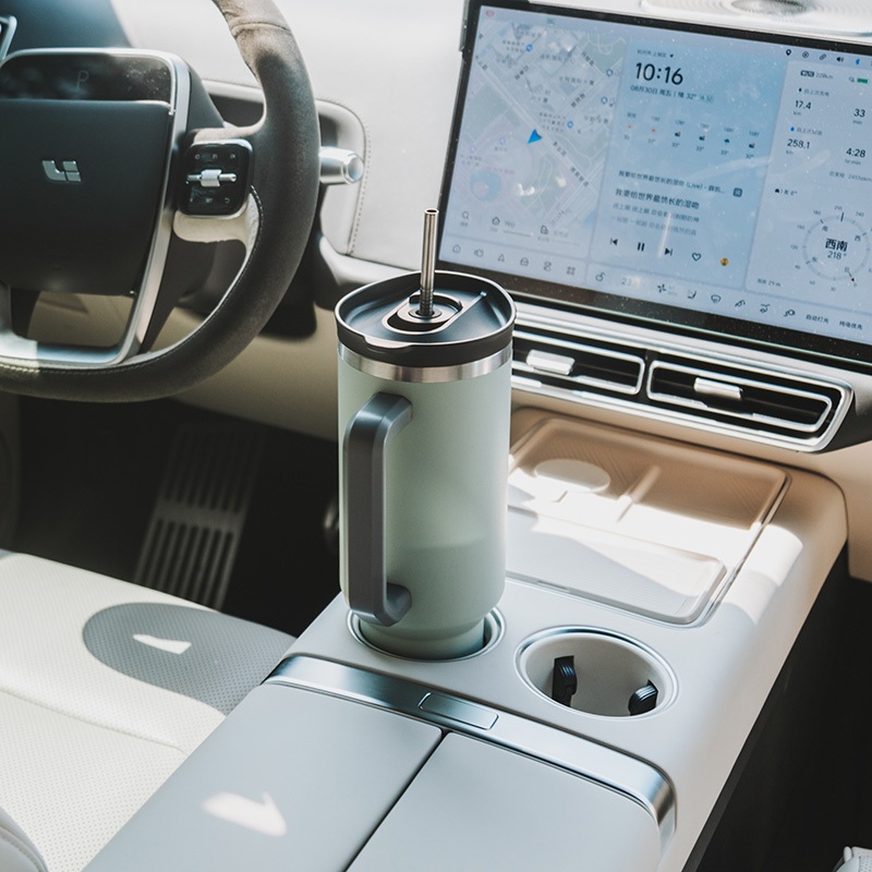 Customized Logo Color Package BPA Free Coffee Mug 18/8 SUS Insulated 40oz Tumbler with Handle and Lid – Tumbler with Straw and Stainless Steel Tumblers price